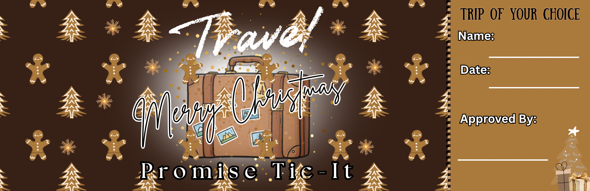 It's a Vacation Promise Ticket (Tic-It)