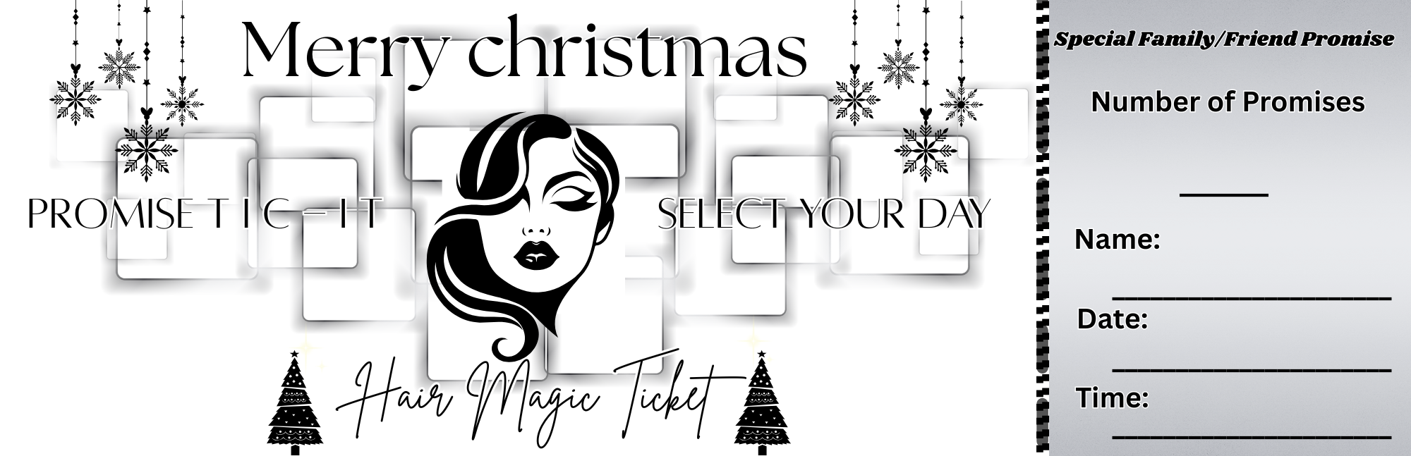 Hair Promise Ticket (Tic-It)