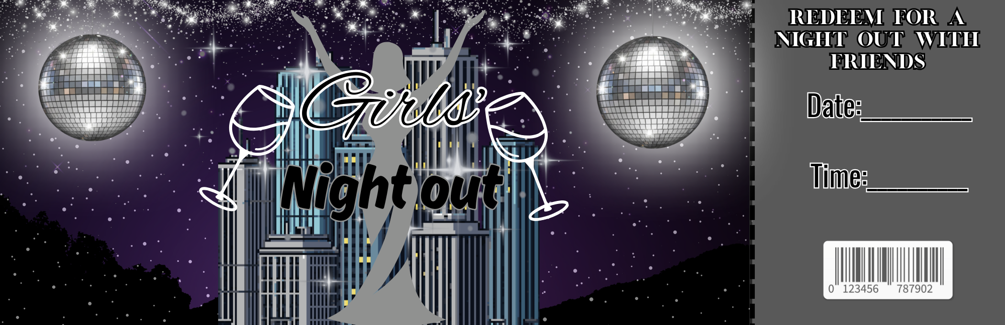 Girls Night Out Promise Ticket