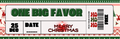One Big Favor Promise Ticket (Tic-It)