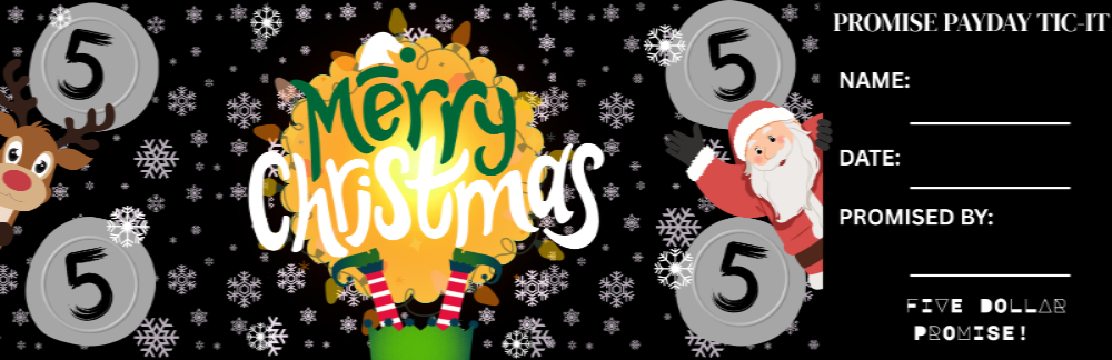 Lucky Money 5$ Promise Ticket (Tic-It)