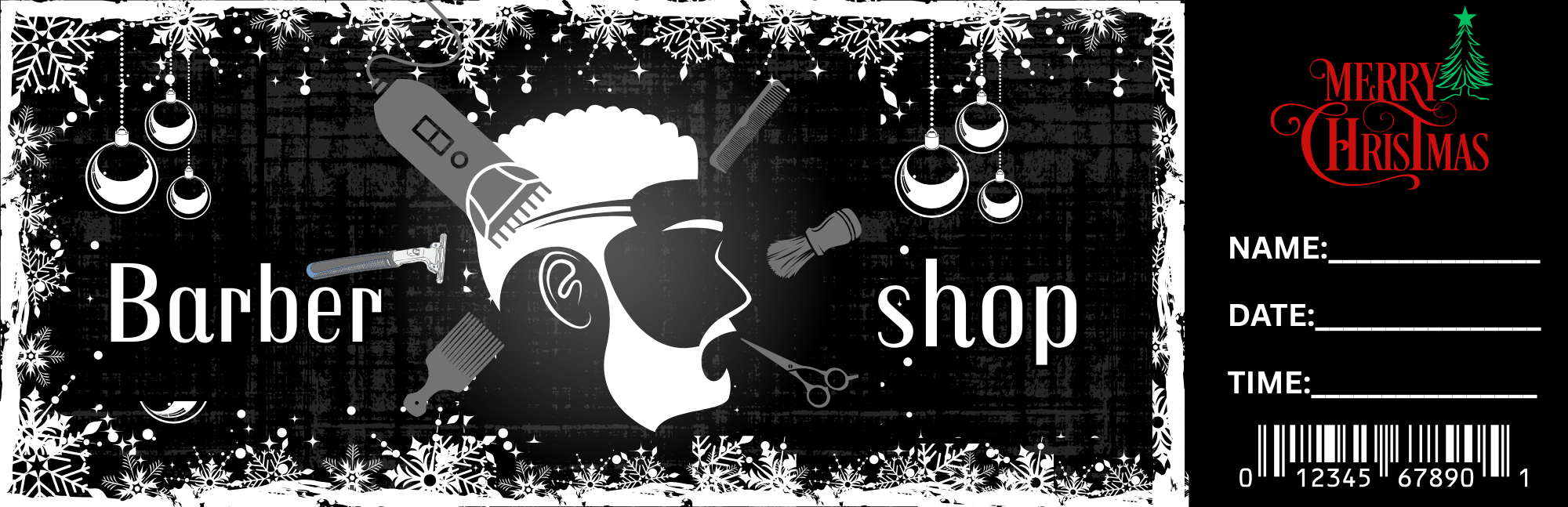 The Barber Promise ticket (Tic-It)